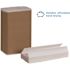 Pacific Blue Basic C-Fold White Recycled Paper Towels (240-Towels Per Pack, 10-Packs Per Case)