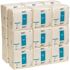 Soft-n-Fresh White Disposable Airlaid Medium Wiper (1/4 fold) (18 Packs Per Case)