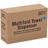 Georgia-Pacific Chrome Multifold Space Saver Towel Dispenser (10 Per Case)