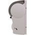 Compact Translucent Smoke Vertical Double Roll Coreless Toilet Paper Dispenser (1-Case)