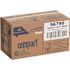 Compact Translucent Smoke Vertical Double Roll Coreless Toilet Paper Dispenser (1-Case)