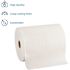 enMotion White High Capacity EPA Compliant Roll Towel (6-Rolls Per Case)