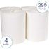 Kleenex Premiere Center-Pull Paper Towels Cloth-Like, White Perforated (250 Towels/Pack, 4-Packs/Case, 1,000-Sheets/Case)