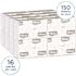 Kleenex Absorbent White C-Fold Paper Towels (16-Packs/Case, 150 C-Fold Towels/Pack, 2,400 Towels/Case)