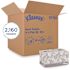 Kleenex Hand Towels Premium Absorbency Pockets Countertop Pop-Up Box, White (120-Sheets/Carton, 18 Cartons/Case)