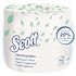 Scott 2-Ply White Individually Wrapped Standard Rolls Bulk Toilet Paper (80-Rolls/Case, 550-Sheets/Roll)
