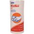 WYPALL L40 White Disposable Cleaning and Drying Towels (24 Rolls per Case, 70 Sheets per Roll, 1,680 Sheets Total)