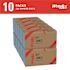 WYPALL L10 1-Ply Blue Windshield Wipe Disposable Towels (12-Packs/Case, 200-Wipes/Pack, 2,400-Sheets/Case)