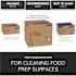 WYPALL X70 White Extended Use Foodservice Towels with Kimfresh Antimicrobial Treatment (1 Box, 300 Sheets)