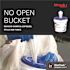 WYPALL Prep Wipers for Disinfectants and Sanitizers (6 Rolls/Case, 90 Sheets/Roll) Bucket Included