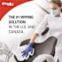 WYPALL WetTask System Prep Wipers for Bleach, Disinfectants and Sanitizers (6-Rolls/Case, 90-Sheets/Roll)