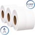 Scott 2-Ply White Jumbo Roll (JR) Commercial Toilet Paper (6-Rolls/Case, 2,000 ft./Roll)
