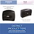 Kimberly-Clark JRT Jr. Escort Jumbo Roll Bathroom Tissue Dispenser with Stub Roll, Smoke, 1 / Case