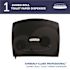 Kimberly-Clark JRT Jr. Escort Jumbo Roll Bathroom Tissue Dispenser with Stub Roll, Smoke, 1 / Case