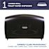 Kimberly-Clark Cored JRT Bathroom Tissue Dispenser, Black, 1 Dispenser / Case