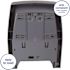 Kimberly-Clark Sanitouch Hard Roll Paper Towel Dispenser, Black, 1 Dispenser / Case
