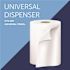 Kimberly-Clark Sanitouch Hard Roll Paper Towel Dispenser, Black, 1 Dispenser / Case