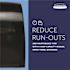 Kimberly-Clark Sanitouch Hard Roll Paper Towel Dispenser, Black, 1 Dispenser / Case
