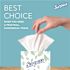 Surpass Boutique Facial Tissue Cube 2-Ply White Unscented (90 Face Tissue/Box, 36 Boxes/Case)