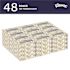 Kleenex Facial Flat Tissue Boxes (48-Boxes/Case, 125 Tissues/Box)