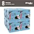 WYPALL Industrial Cleaning Wipes, Disposable, Low Lint Quarter Fold Wipes (8-Packs/Case, 66-Sheets/Pack)
