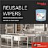 WYPALL X60 Blue Jumbo Roll Reusable Cloths (1100-Sheets/Roll, 1-Roll/Case)