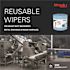 WYPALL PowerClean X80 Heavy Duty Cloths, Jumbo Roll, Extended Use Towels, Blue (455-Sheets/Roll, 1-Roll/Case)