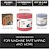 WYPALL PowerClean X80 Heavy Duty Cloths, Jumbo Roll, Extended Use Towels, Red (455-Sheets/Roll, 1-Roll/Case)