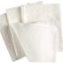 WYPALL X60 12.5 in. x 10 in. White Quarter-Fold Washcloths with Hydroknit (8-Packs/Case, 70 Sheets/Pack)