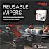 WYPALL PowerClean X70 Medium Duty Cloths (41200), Quarterfold, Long Lasting Towels, White (912 Sheets/Case)