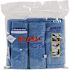 WypAll 15.75 in. x 15.75 in. Blue Reusable Microfiber Cloths (4-Packs/Case, 6 Wipes/Container, 24/Case)