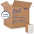 Scott Disposable White 1/8 Fold 2-Ply Paper Dinner Napkins ((24 Packs of 250), (6,000 per Case))