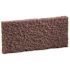 3M 4.625 in. x 10 in. Brown Scrub-n-Strip Pad