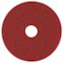 3M 16 in. Red Buffing Floor Pad (5-Count)