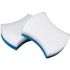 Scotch-Brite 2.8 in. x 4.5 in. x 1.25 in. Easy Erasing Scrubbing Pad (4-Pack)