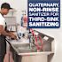 Clean Quick 1 Gal. Broad Range Quaternary Sanitizer Closed Loop