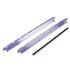ProTeam E-Z Glide Floor Tool Shoe Kit with Purple Bumper, Brush, and Screws (Purple Bumper, Brush and Screws)