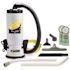 ProTeam QuietPro BP 6 Qt. Backpack Vacuum Cleaner with Carpet 2-Piece Wand Tool Kit