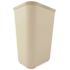 Rubbermaid Commercial Products 10 Gal. Beige Rectangular Fire-Resistant Trash Can