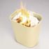 Rubbermaid Commercial Products 10 Gal. Beige Rectangular Fire-Resistant Trash Can