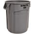 Rubbermaid Commercial Products Brute 20 gal. Gray Round Trash Can
