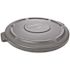 Rubbermaid Commercial Products Lid Only - Brute 44 Gal. Grey Round Vented Trash Can Lid
