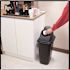 Rubbermaid Commercial Products 3.25 Gal. Black Rectangular Trash Can