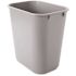 Rubbermaid Commercial Products 3.4 gal. Gray Rectangular Deskside Trash Can