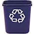 Rubbermaid Commercial Products 3.25 Gal. Indoor Recycling Bin