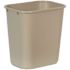 Rubbermaid Commercial Products 7 Gal. Beige Rectangular Trash Can