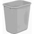 Rubbermaid Commercial Products 7 gal. Gray Rectangular Deskside Trash Can