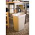 Rubbermaid Commercial Products 10.25 Gal. Beige Rectangular Trash Can