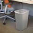 Rubbermaid Commercial Products 10.25 Gal. Gray Rectangular Trash Can