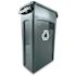 Rubbermaid Commercial Products Slim Jim 23 Gal. Green Recycling Bin with Venting Channels